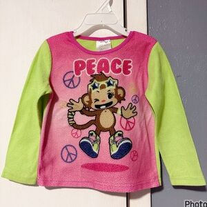 Girls Fleece Pajama Top